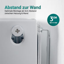 Dämmung für Flachheizkörper