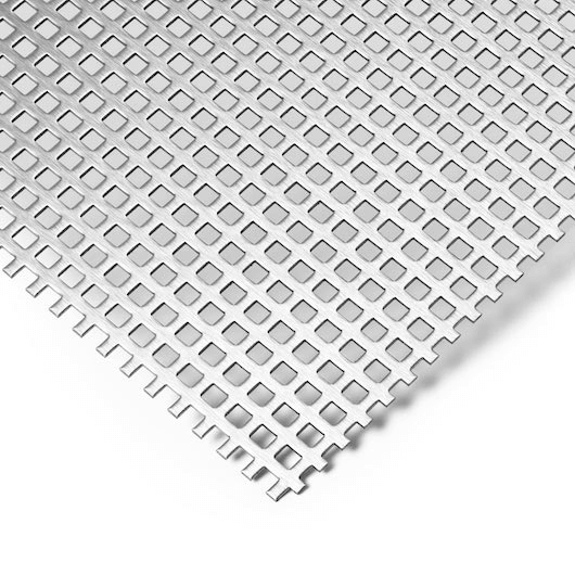 Lochblech Tafelware Quadratlochung (gerade) Qg 5-8