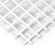 Kunststoff Lochplatte Zuschnitt Qg 20-25 aus PVC in Weiß